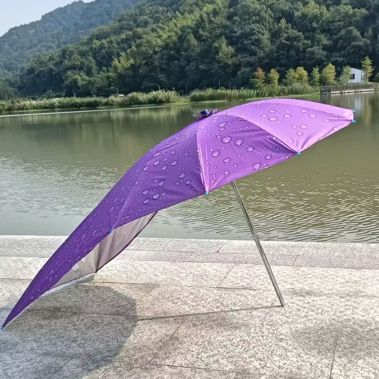 电动车折叠雨棚雨伞遮阳伞折叠可收缩挡雨遮阳折叠伞顶篷银胶防晒