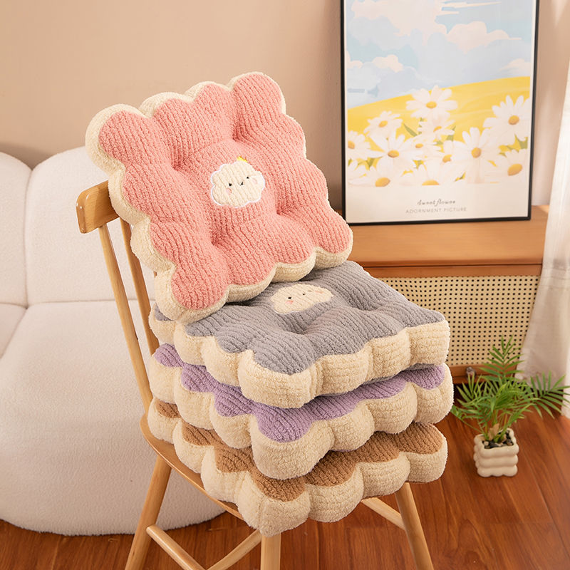 清仓饼干屁垫加厚超厚座垫学生屁股坐垫宿舍教室办室坐软垫绑带yw