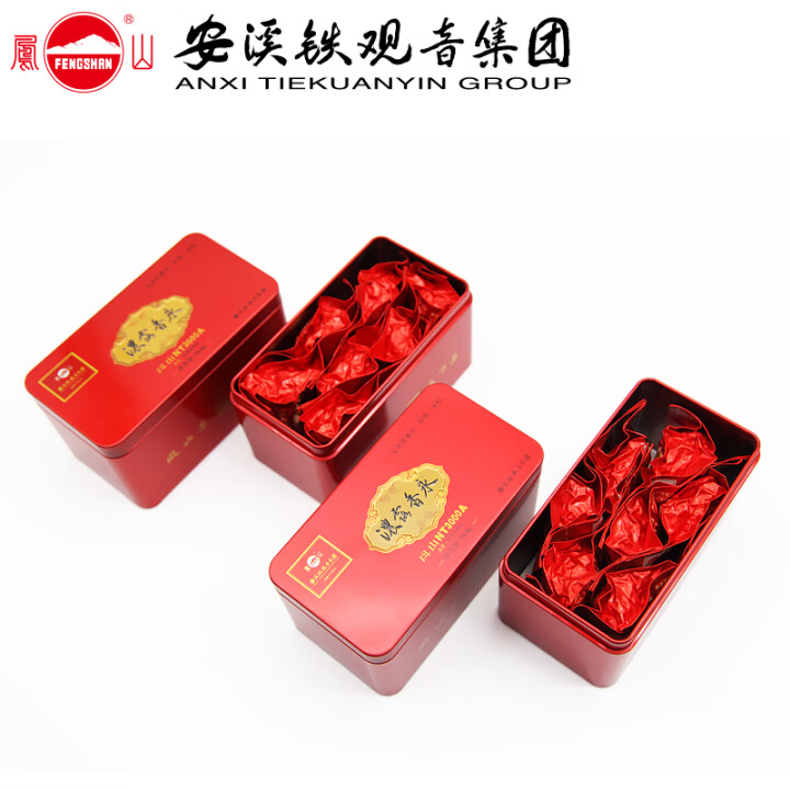 凤山浓露香永(红色)|正宗原产高端特级浓香型安溪铁观音7泡品鉴装