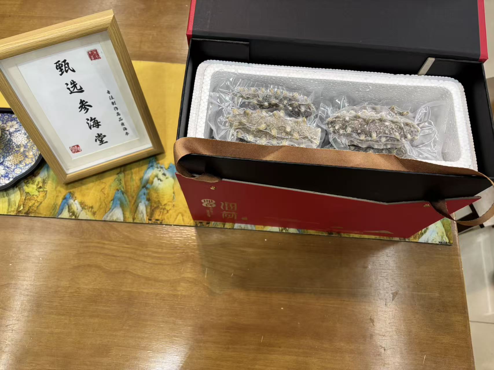 正宗大连辽刺参滋补即食海参速发即食10-12头两斤装