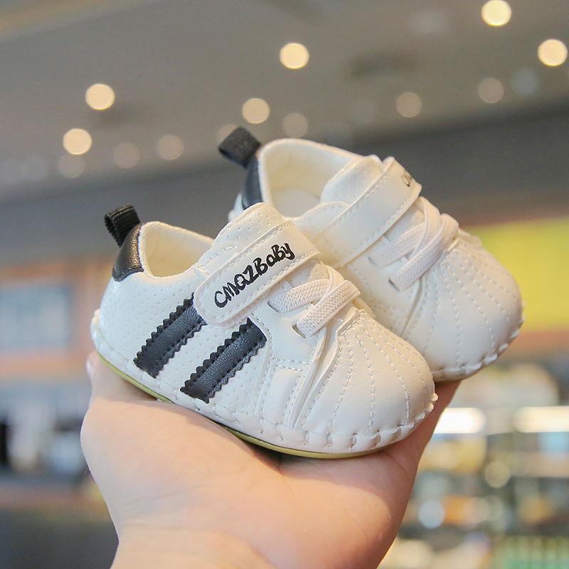 秋季宝宝学步鞋0-2岁男女宝宝休闲软底防滑学步单鞋