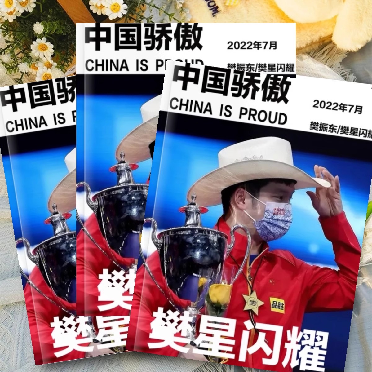 樊振东樊星闪耀杂志中国体育特刊樊星闪耀成长故事照片集周边相册