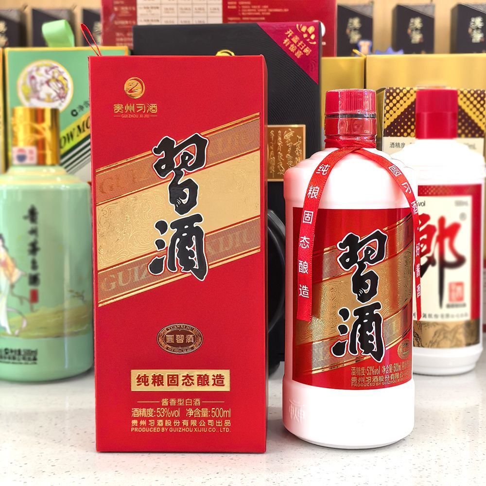 习酒圆习酒（2025年非原箱）酱香型口粮白酒整箱53度500ml