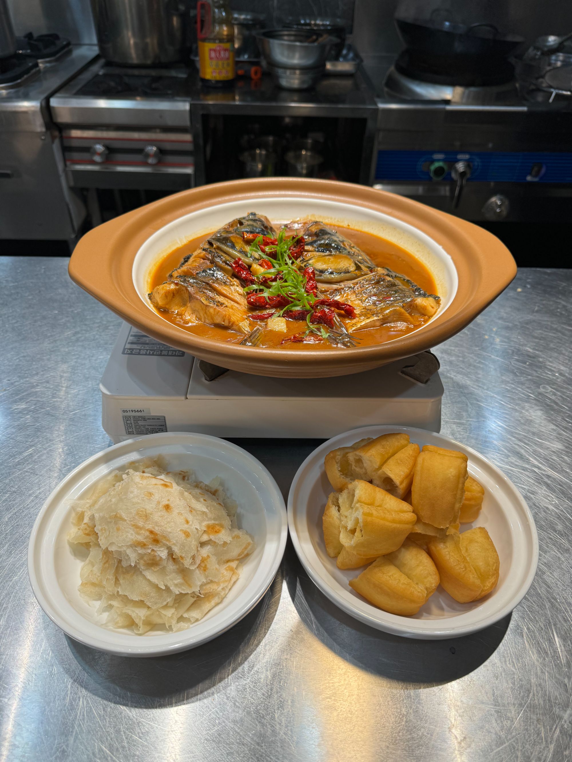 招牌鱼头泡饼教程