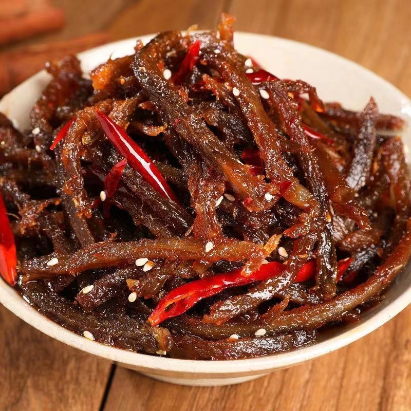 婆婆食光天椒牛肉100g麻辣冷吃牛肉手撕零食干妈牙签牛肉熟食