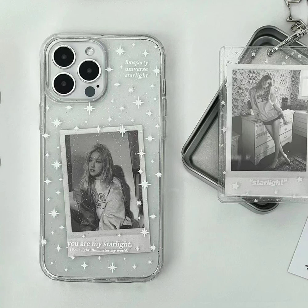 奥菲顿墨点白星适用苹果17/16pro闪粉手机壳华为p70vivoppo小米15