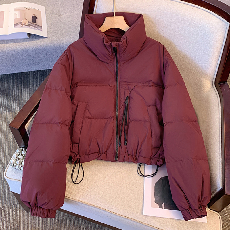 运补6-8【507】棉服女冬季面包服立领外套2025新款棉衣学生棉袄