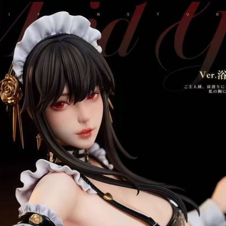 37cm浴室约尔夫人和18 号间谍过家家动漫潮玩GK手办摆件模型