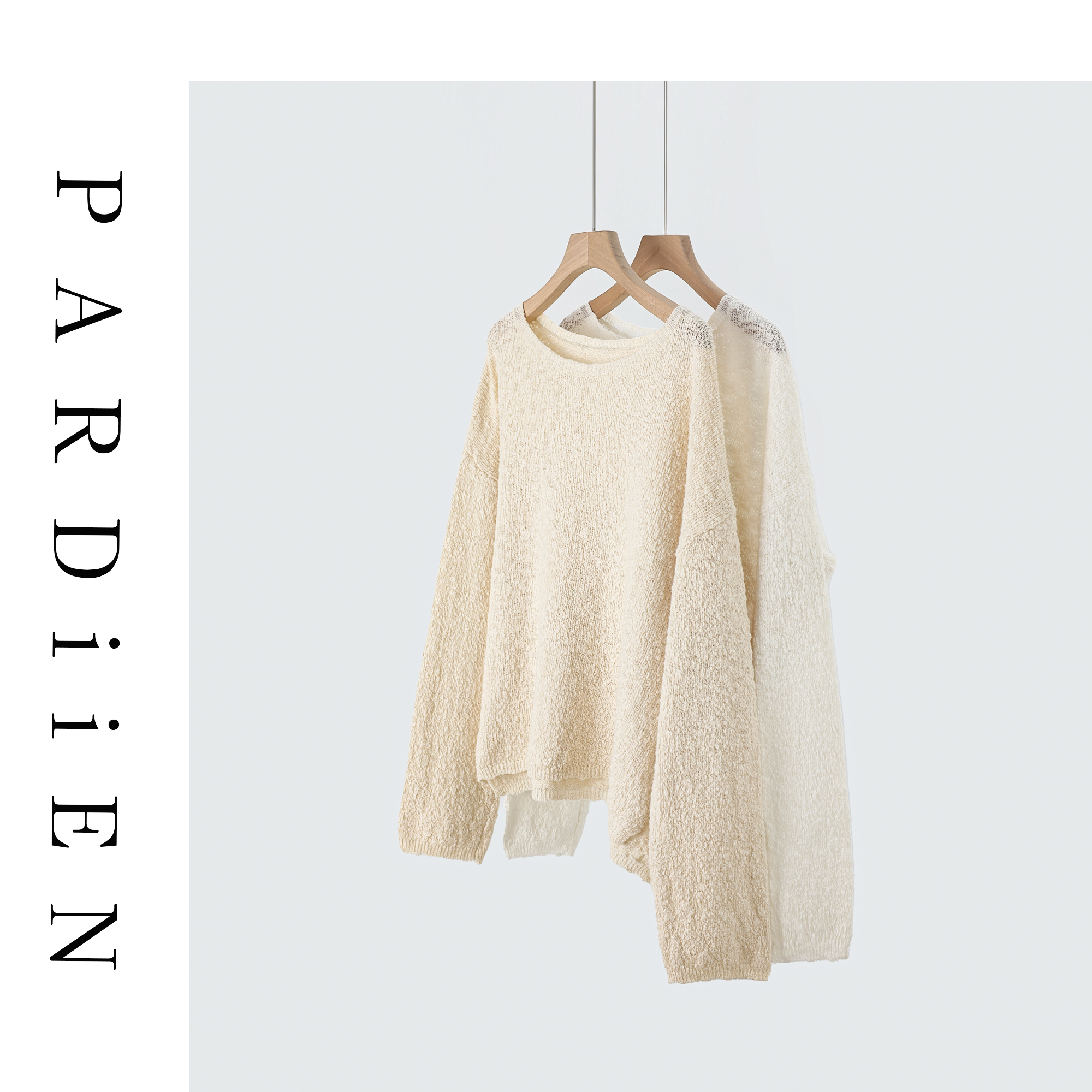 【北总严选】帕迪恩”初秋的温柔“百搭针织圆领衫25PD-DDM007