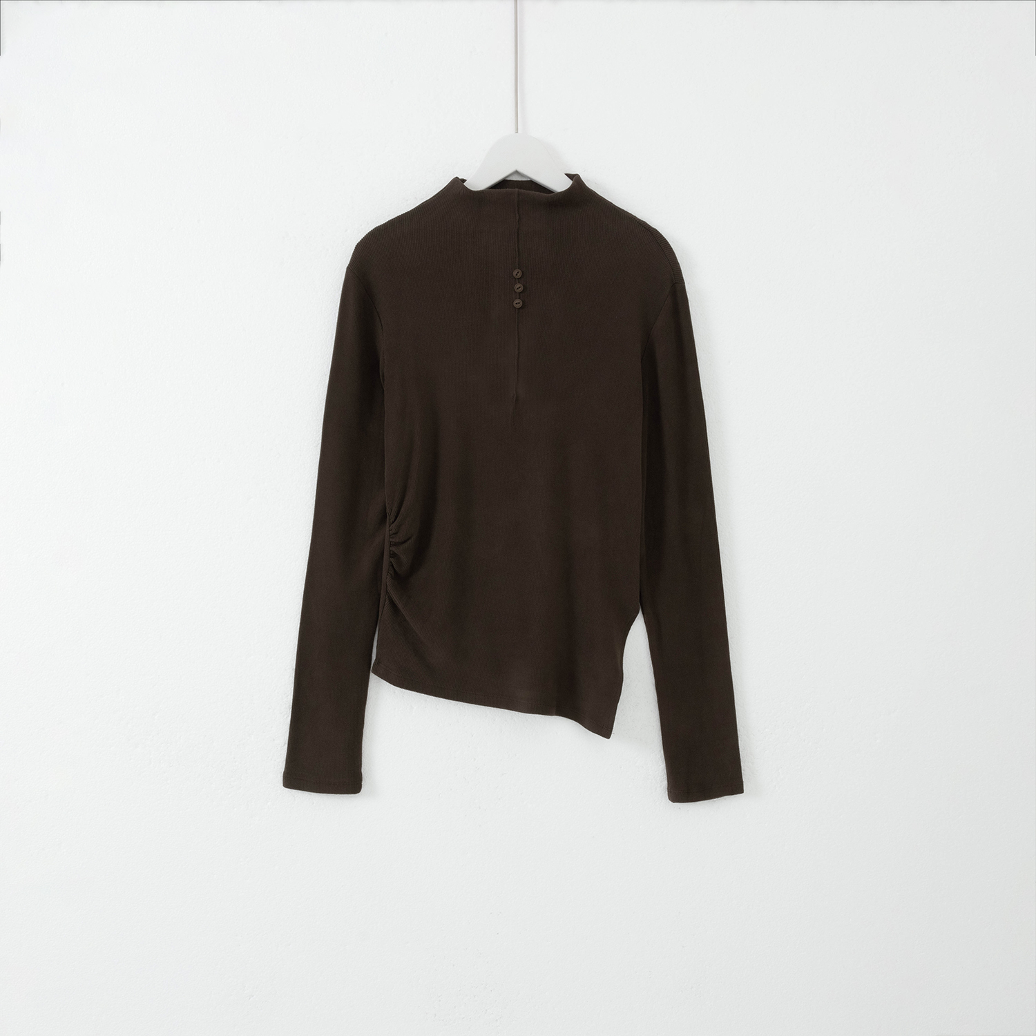 几里与麻  休闲百搭长袖打底衫 衣长61胸围86 2101241