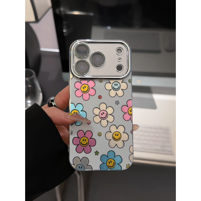 星星太阳花适用苹果17pro手机壳16精孔羽纱华为p80荣耀oppo小米15