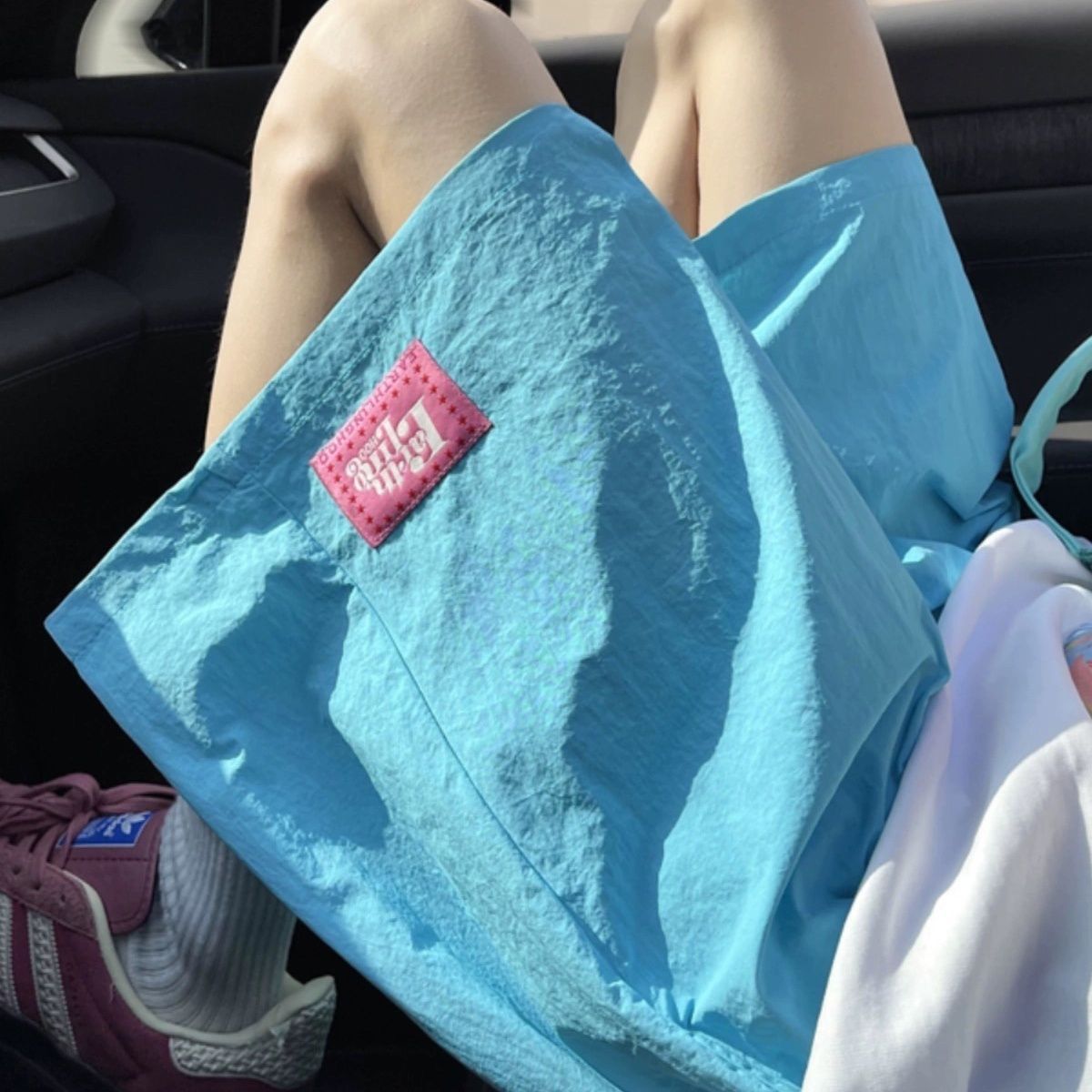 【奥莱折扣】外穿百搭牛仔裤短裤五分夏季美式宽松拼接牛仔短裤