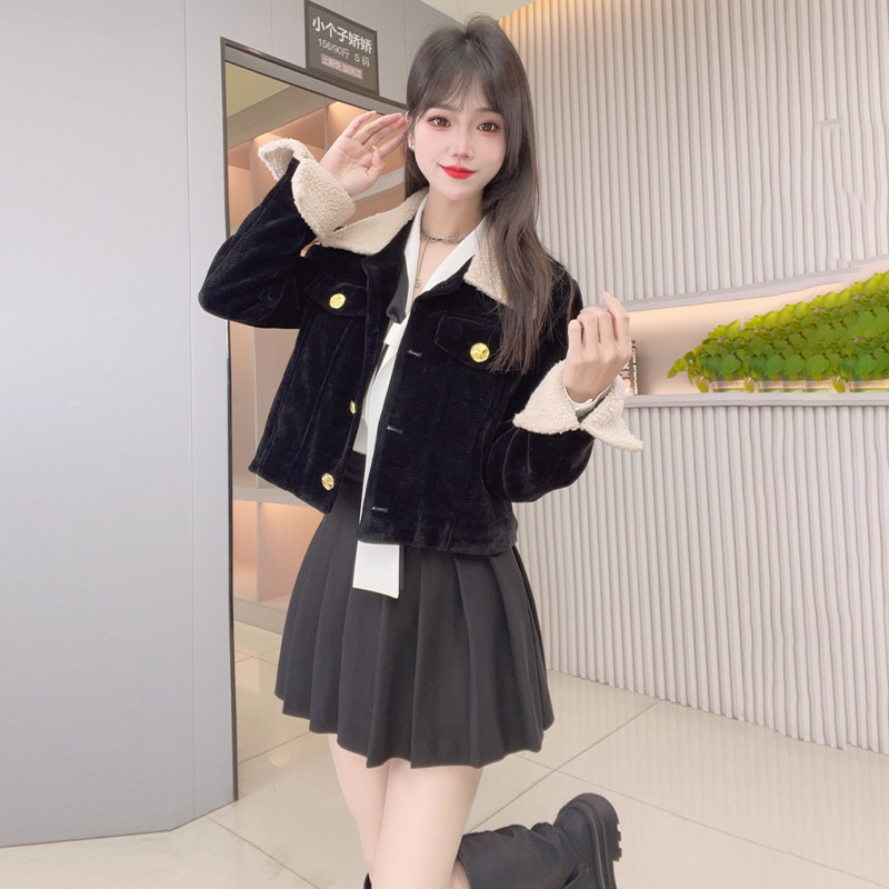 法式小香风短款外套女秋季2025新款小个子高级感赫本风西装上衣