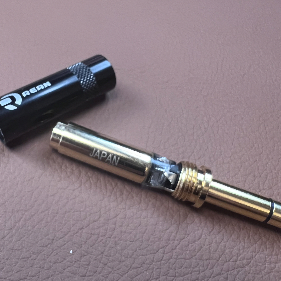 进口镀真金HiFi无损手工焊接日本天龙转接头