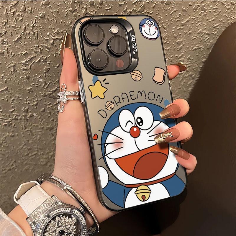 彩银IMD大笑叮当猫手机壳适用苹果/华为/荣耀/VIVO/OPPO/小米红米