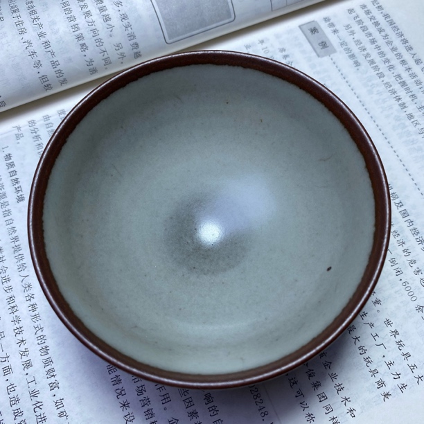龙窑柴烧纯手工品茗杯茶杯灰贝平口器型建窑建盏天目盏陶瓷主人杯