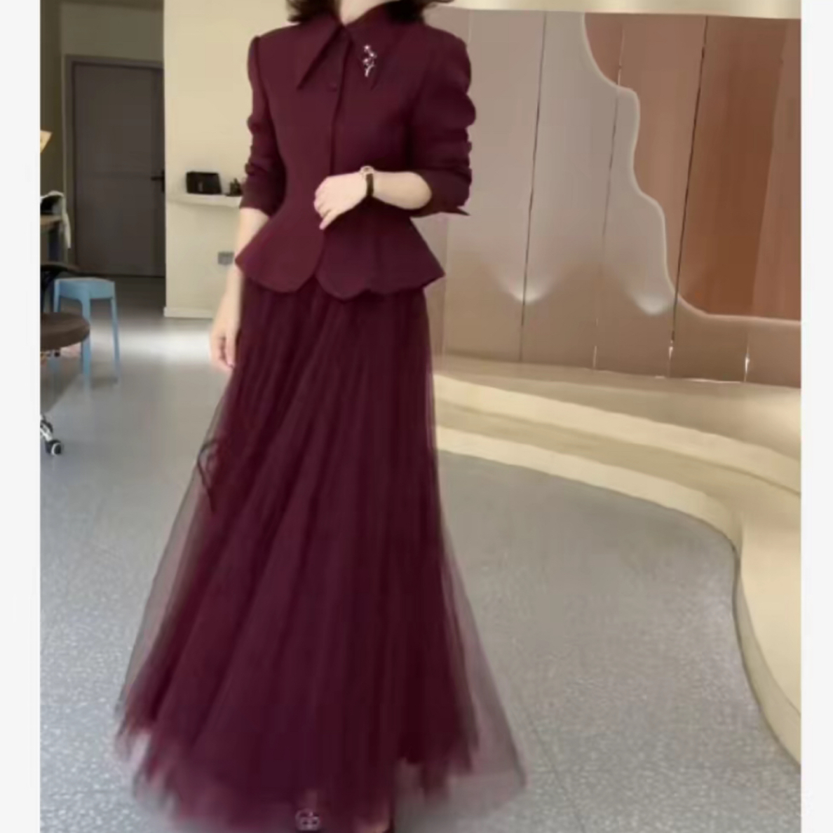 简约大方气质优雅减龄显白显瘦时尚大码女装