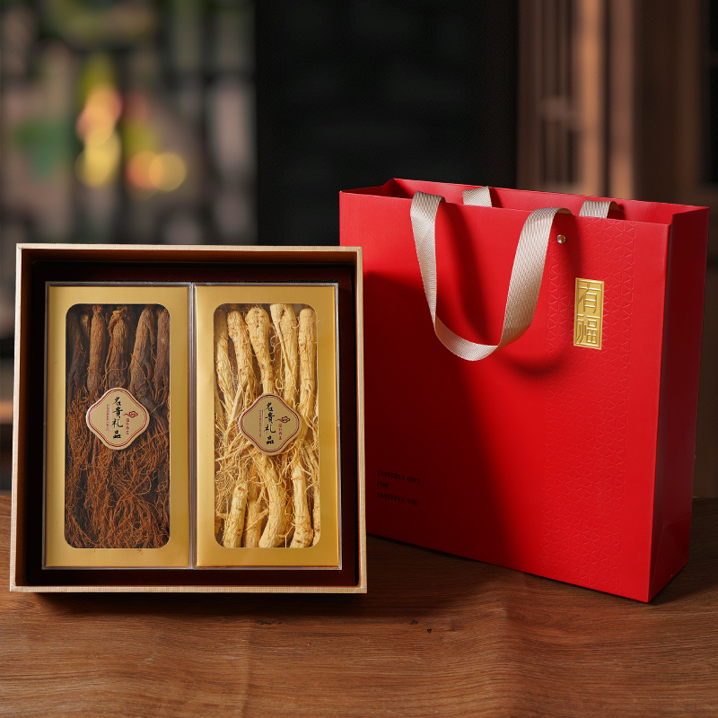 中秋过节双参送礼滋补营养品养生礼盒长辈家长客户领导父母见面礼