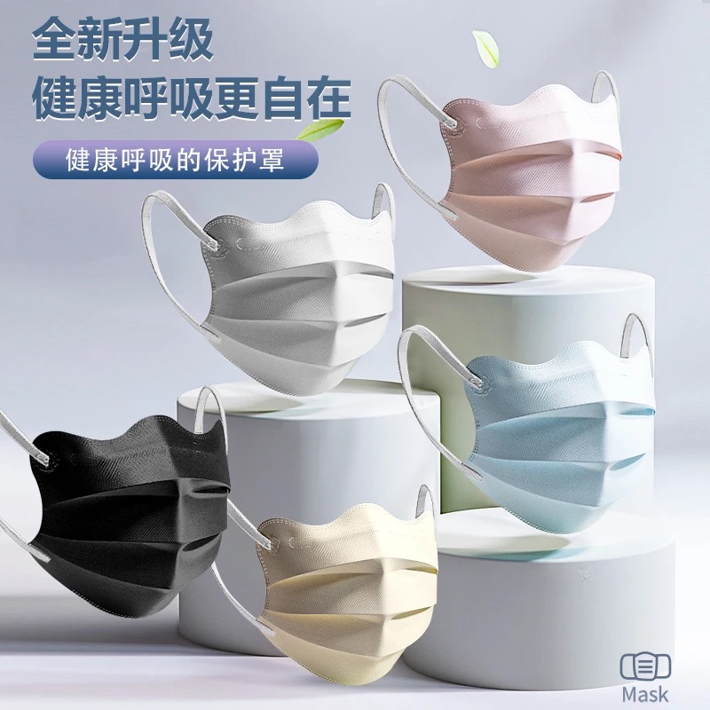 KEJAKEVEE/科杰卫【100支素颜神器】马卡龙一次性美少女口罩高颜值