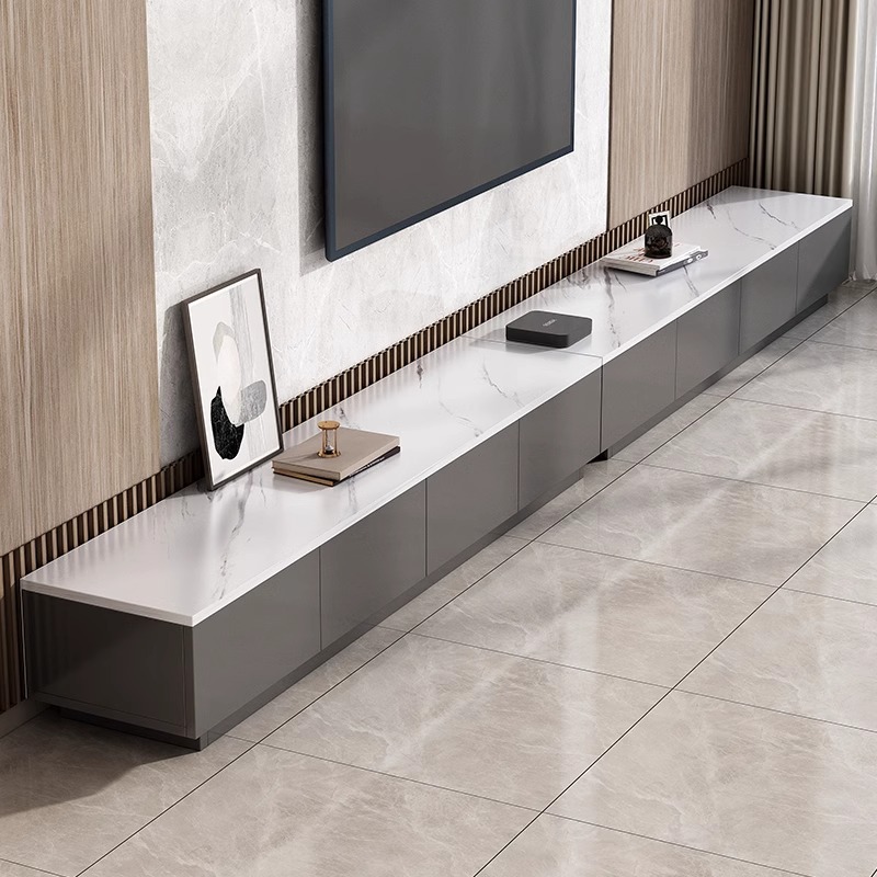 电视柜客厅家用落地现代简约2025新款收纳储物一体小户型电视机柜