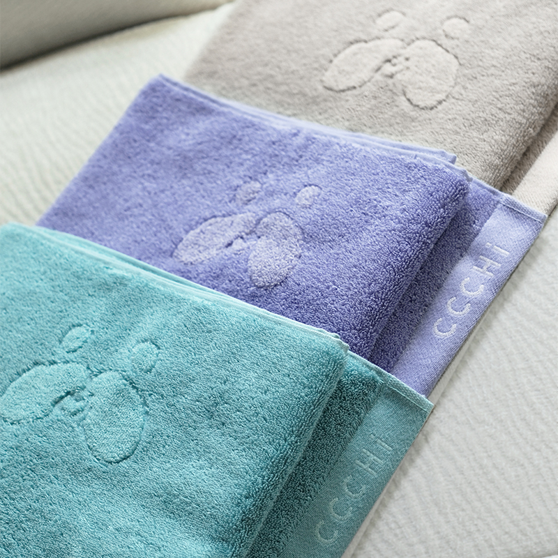 CCCHI萌隐熊猫浴巾