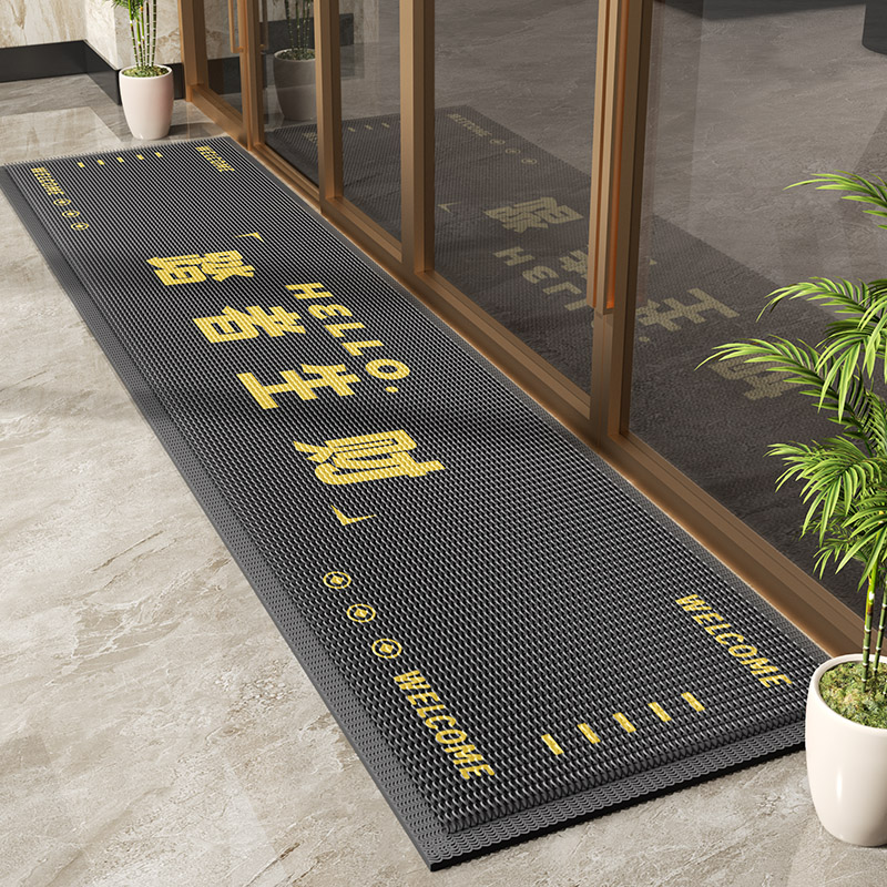 商用店铺酒店门口地毯定制防滑脚垫子除尘蹭土迎宾地毯入户门地垫