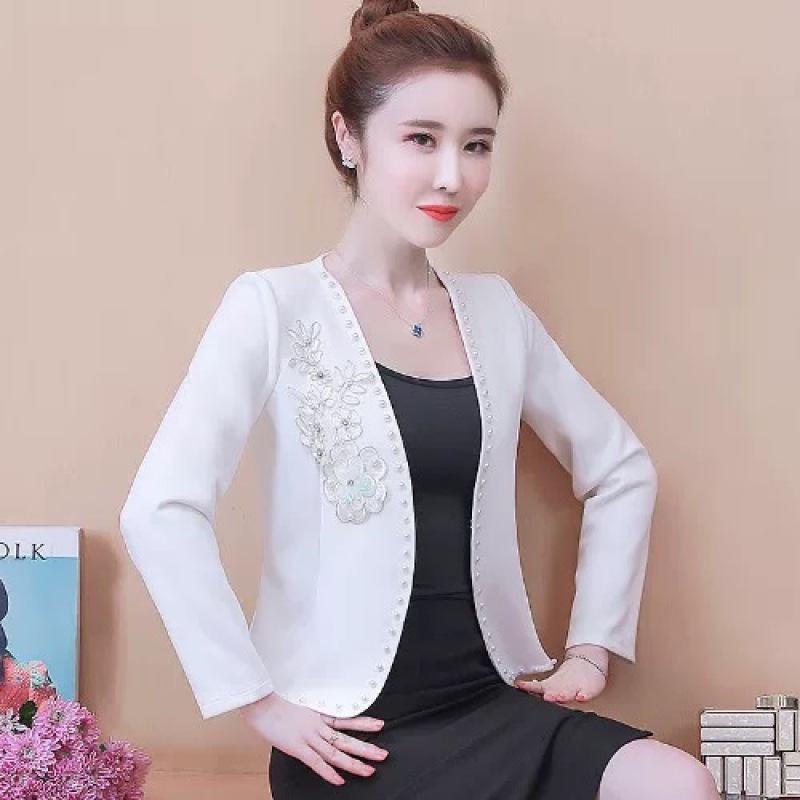 花笺坊 重工刺绣西装小外套衣长50-55cm