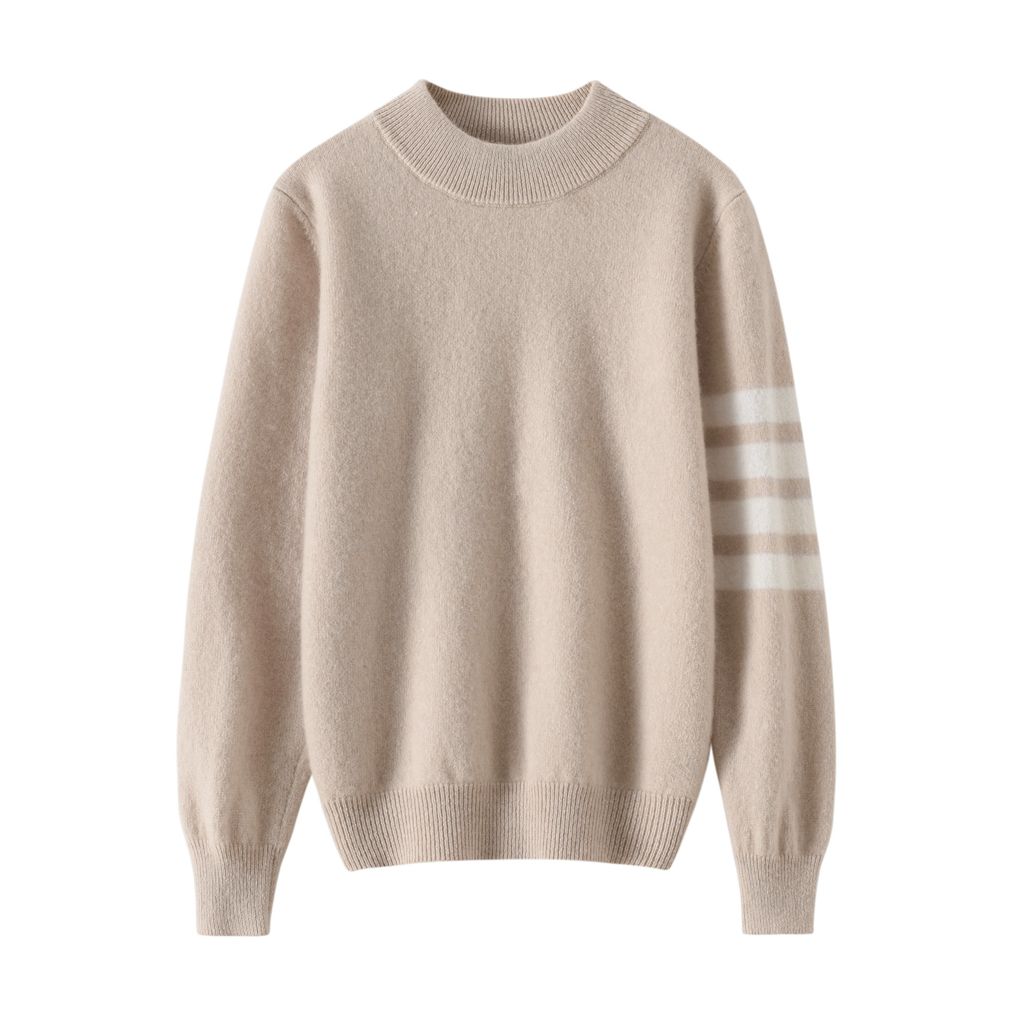 儿童100%纯羊毛衫男童毛衣女童加厚针织半高领羊绒衫打底大童秋冬