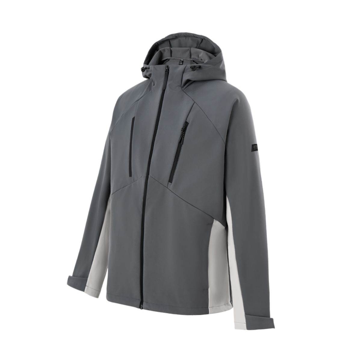 【冬日穿搭】阿迪达斯梭织连帽夹克男装秋季新款运动休闲外套KG8968