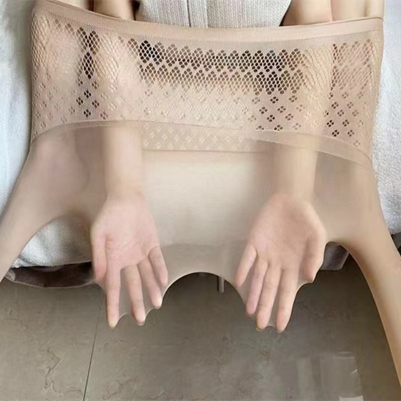 【面膜美肤】镂空腰连裤丝袜1D无痕马油袜超薄超透丝袜女光腿神器