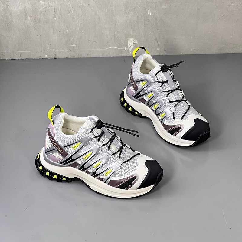 厚底8.5CM小个子内增高老爹鞋女2025春秋季款圆头系带运动休闲鞋