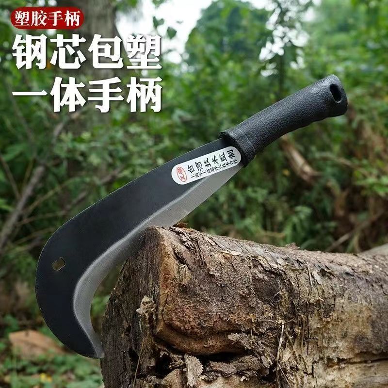 加厚锰钢柴刀开山开路劈柴神器锋利砍柴刀农用工具65号锰钢