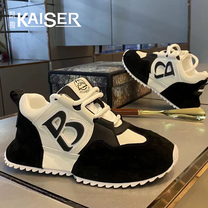 凯撒官方正版男鞋秋季新款厚底耐磨休闲老爹鞋时尚百搭跑步运动鞋