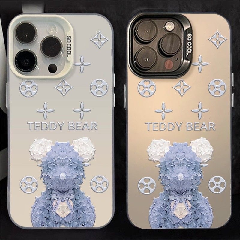 【彩银IMD】蓝暴力熊手机壳适用苹果/华为/荣耀/VIVO/OPPO/小米红米