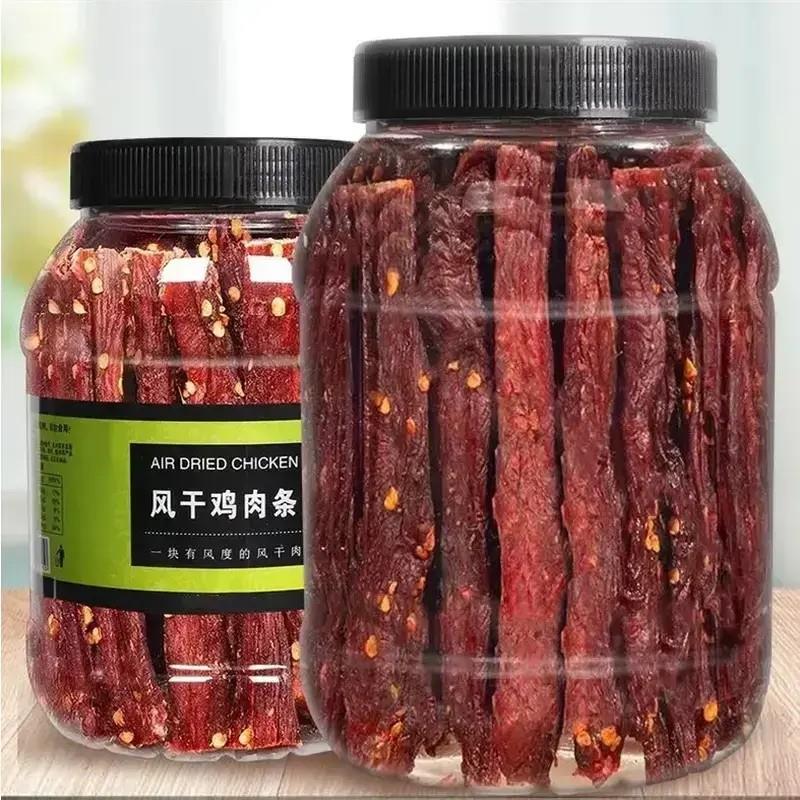 【3罐】风干鸡胸肉干条蛋白健身宿舍耐嚼装即食手撕休闲解馋零