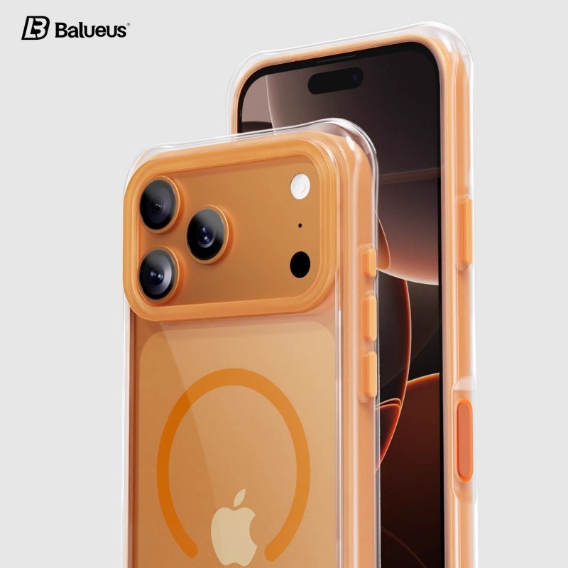 【气囊防摔】FORiPhoneAir手机壳磁吸透明高端保护壳iPhone17ProMax