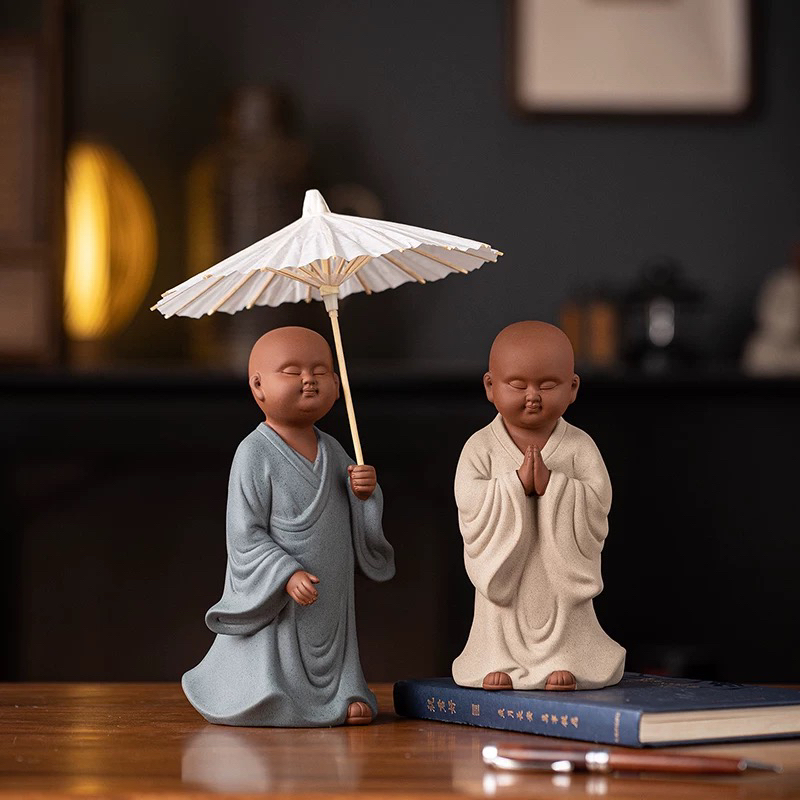 中式茶室茶宠茶盘桌面家居装饰品摆设