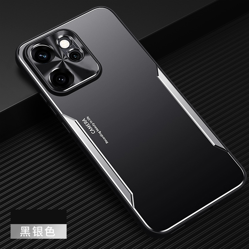 适用OPPOReno15手机壳新款Reno15Pro金属磨砂保护套男女防摔个性