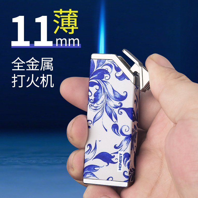 百诚创意耐用充气雪茄艾灸专用点烟点香点火器