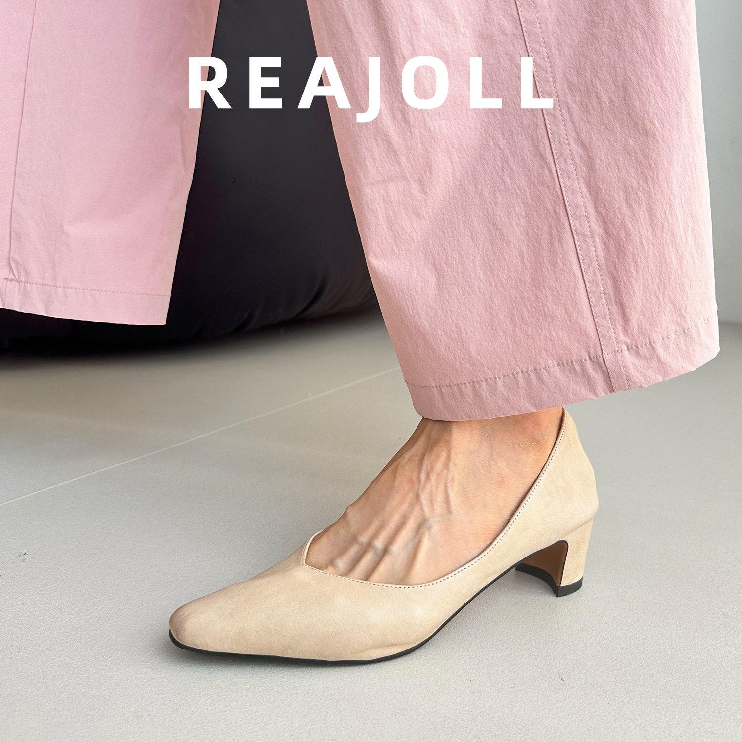 单鞋女鞋新款2025爆款时尚优雅法式粗跟配裙子的网红百搭玛丽珍鞋