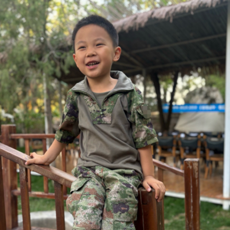 儿童夏季女童W服清凉透气夏令营出游演出