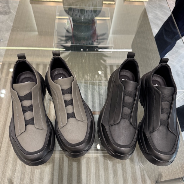 【1986精选】1153男士休闲全皮百搭商务休闲一脚蹬皮鞋