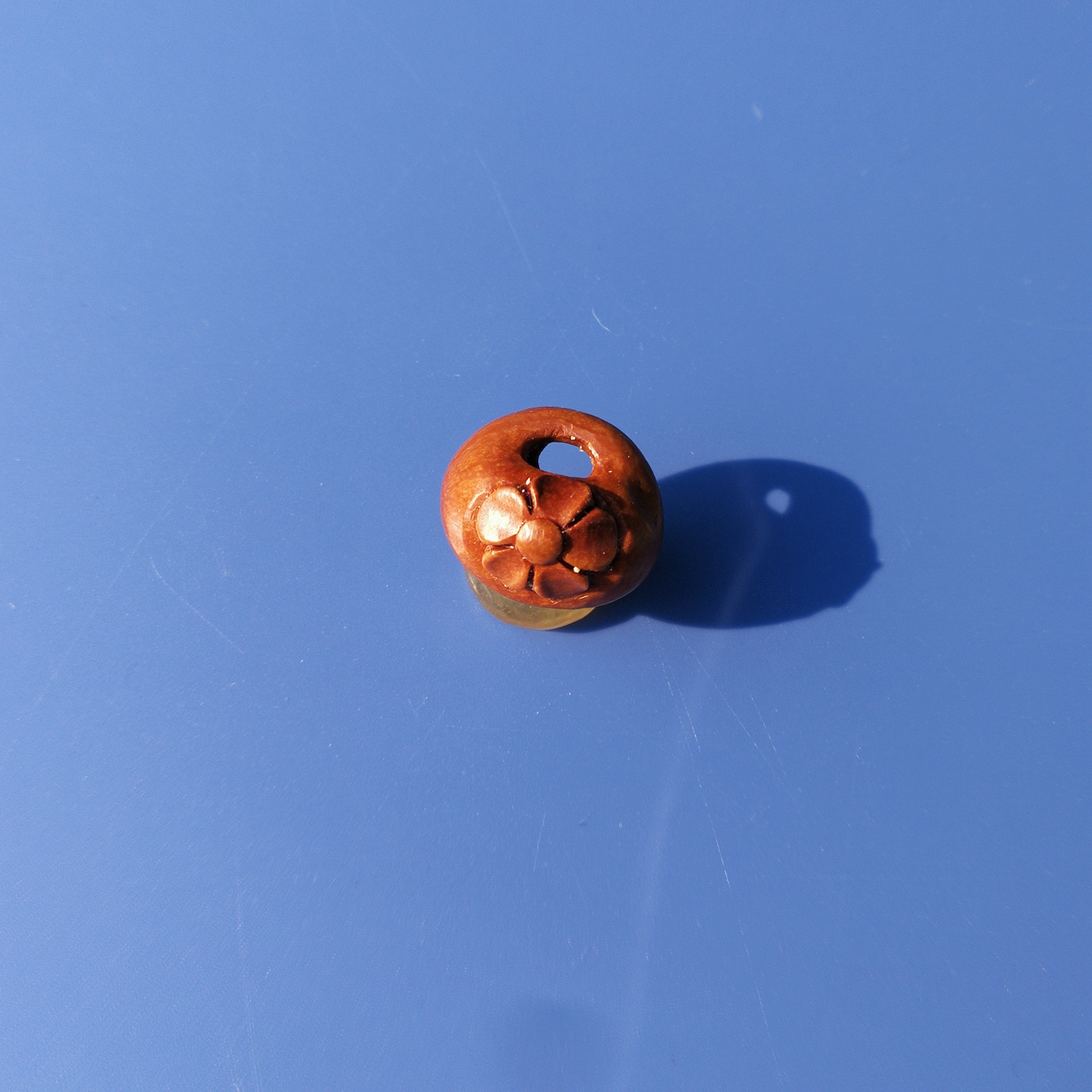 桃核雕刻花叶竹叶万字法文祥云四叶草脚丫桃篮