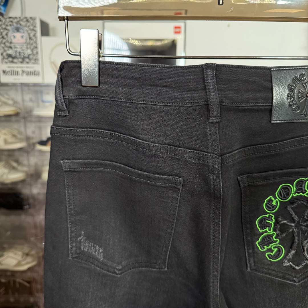 9号新款欧货修身小直筒牛仔裤6566