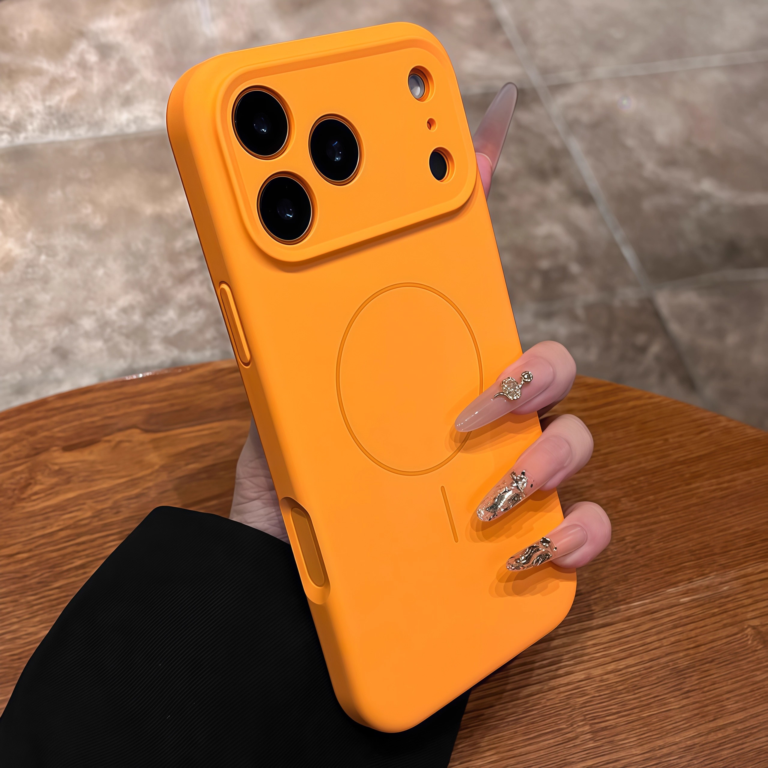 一体式相机键液态硅胶磁吸网红爆款适用iphone17promax手机壳17硬