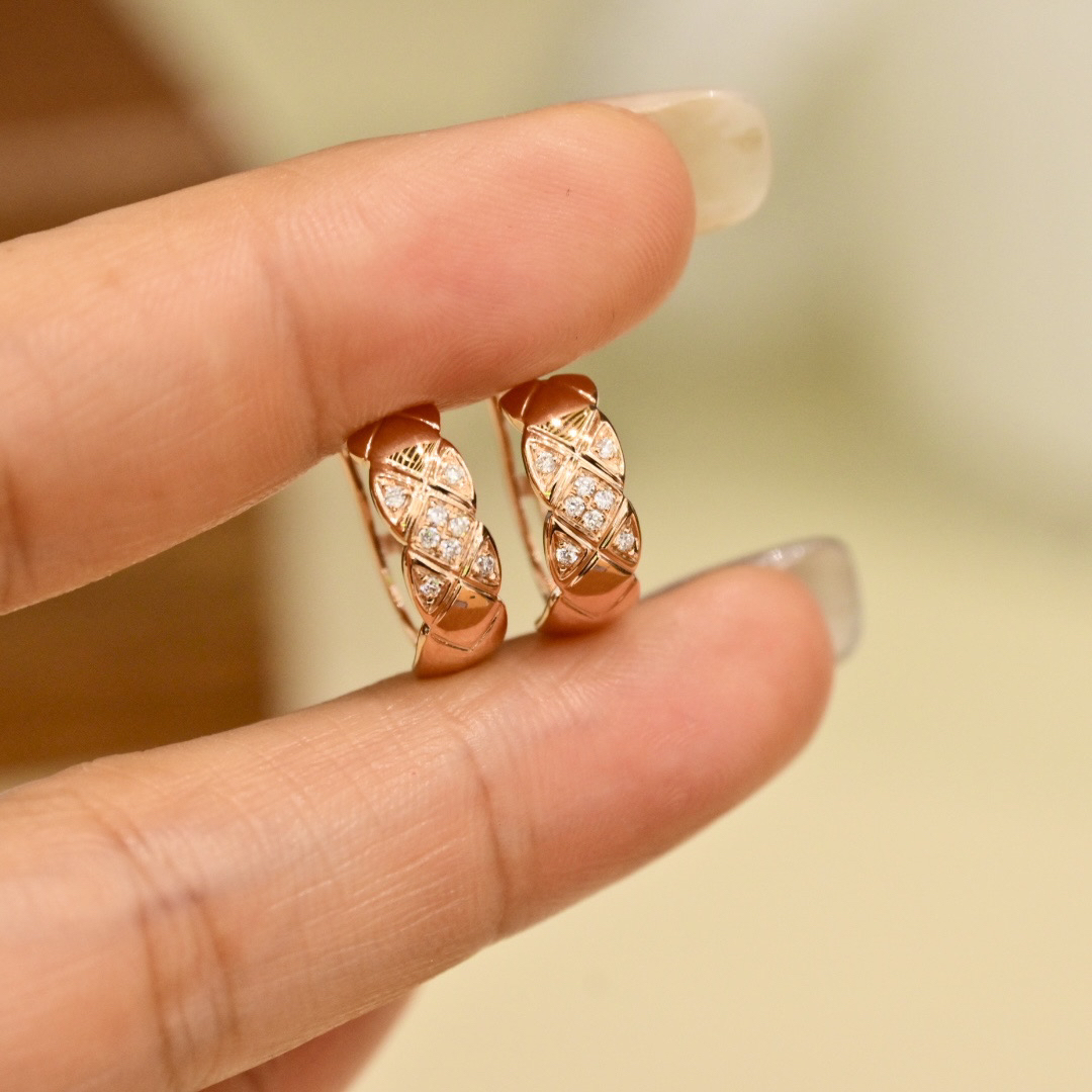 【JSZ】18k金的天然钻石小香菱形耳拍，明星同款，轻奢气质