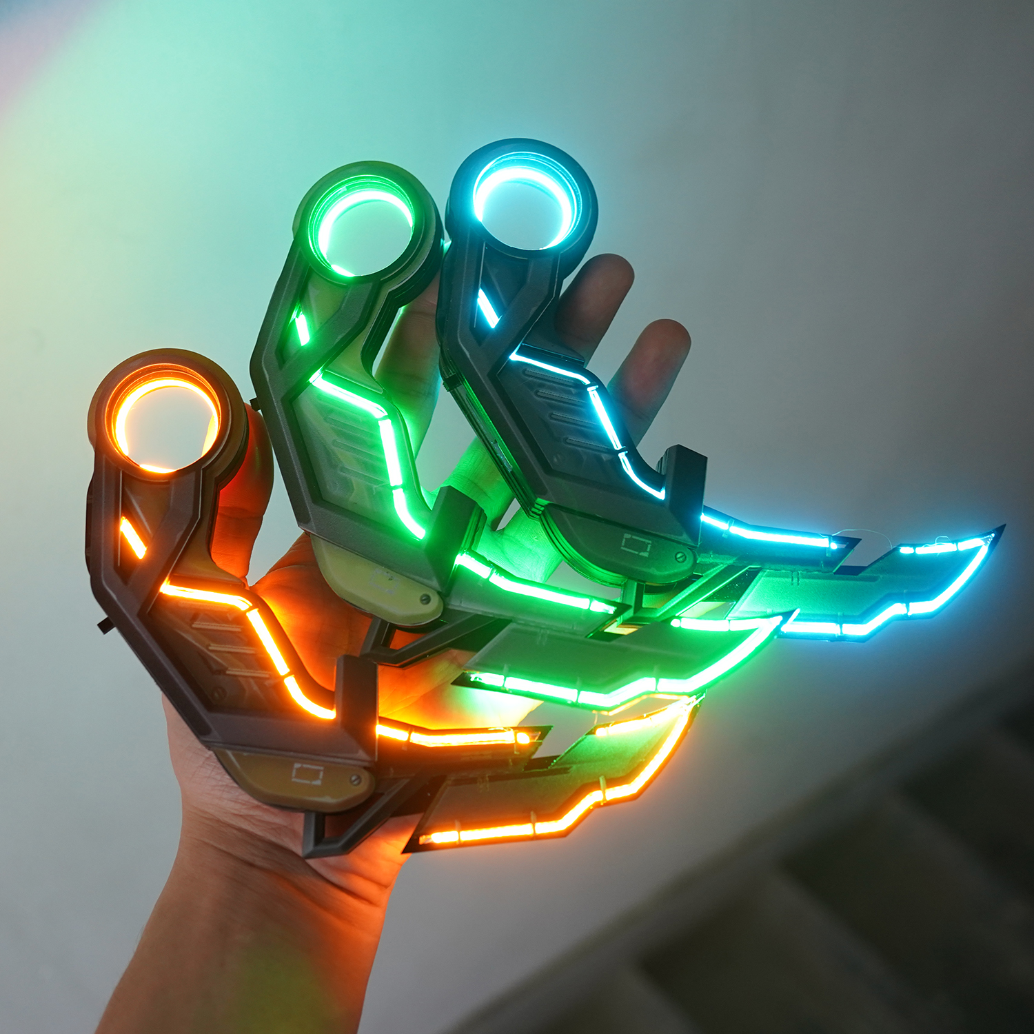 无畏契约显卡爪刀模型充电发光cos道具摆件手办瓦罗兰特未开刃