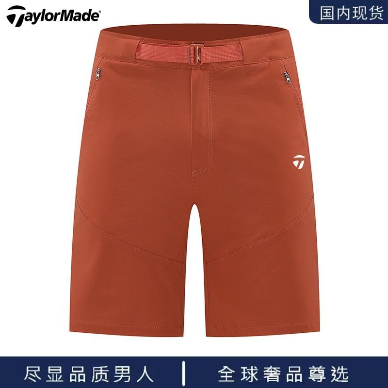Taylormade泰勒梅高尔夫男士新款夏季休闲短裤户外速干运动五分裤