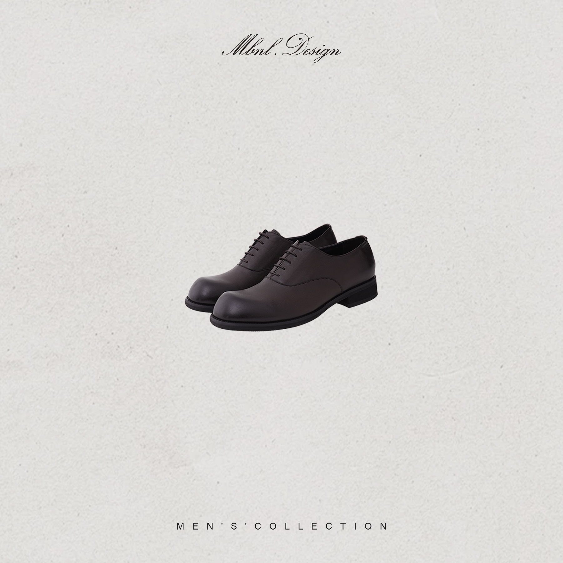 MBNL-F「假日风尚」秦磊男装低帮牛皮英伦风复古德比鞋LL-WXZ9024
