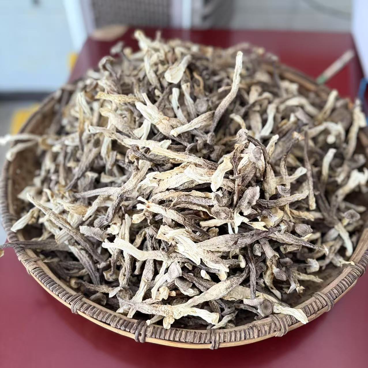 湖南风味特产香喷喷的鹿茸菇